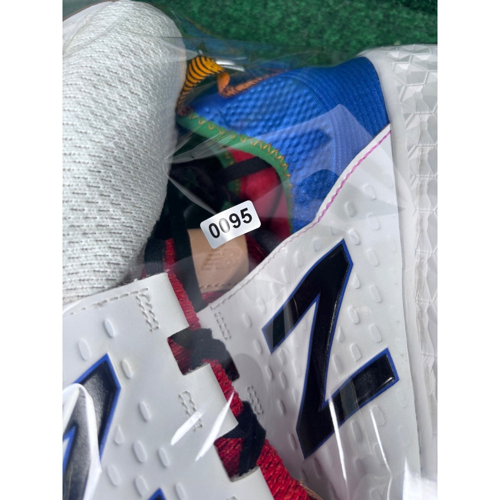 New Balance Fresh Foam Cruzv1 Reissue Mens 13 White Blue Red MCRZRWC Sneakers - Picture 8 of 8